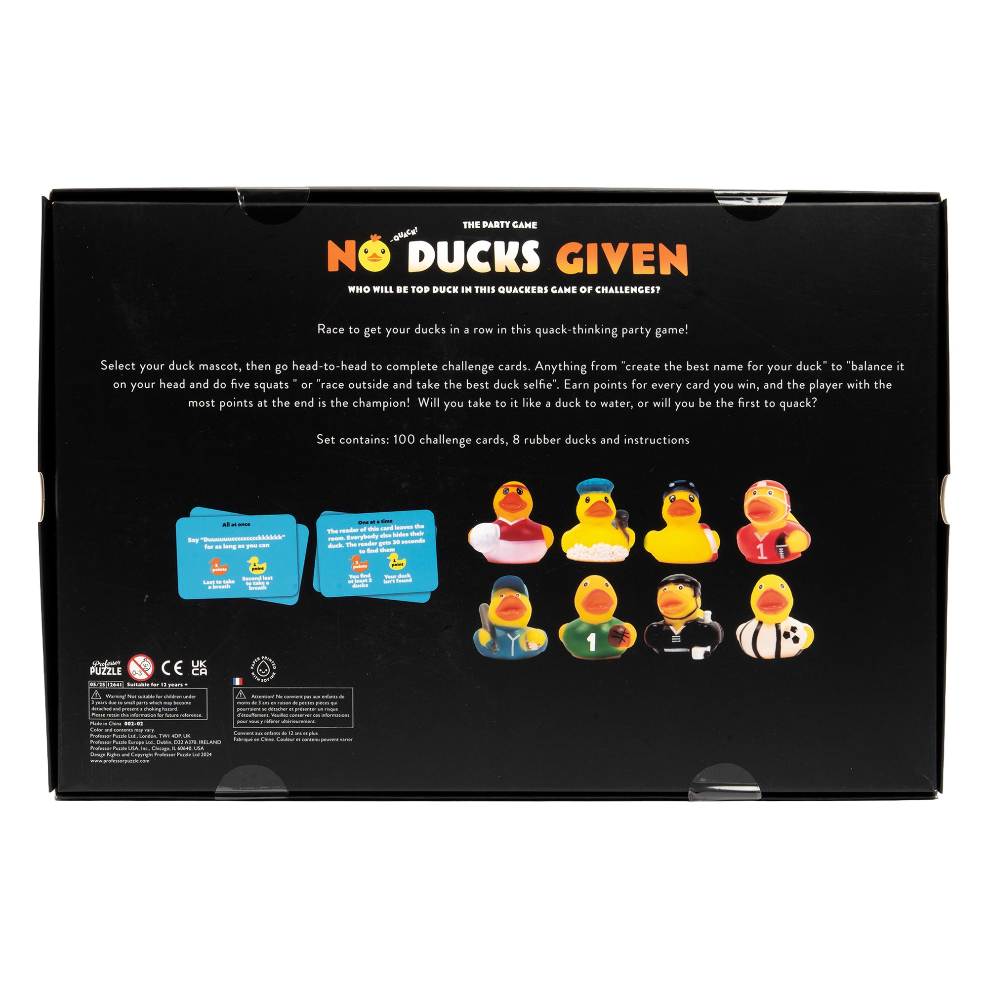 No Ducks Given Party Game