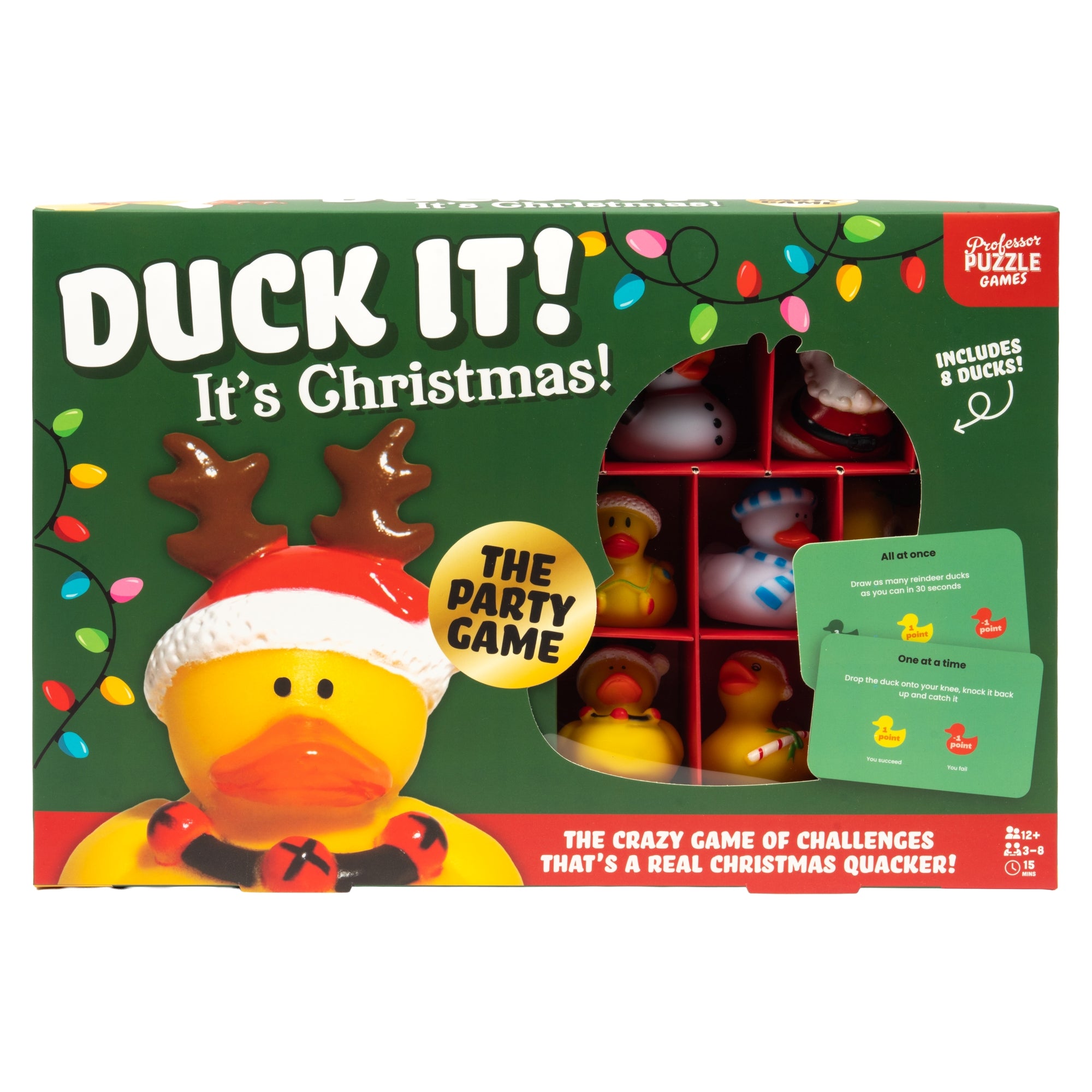 Duck It! It's Christmas! Party Game