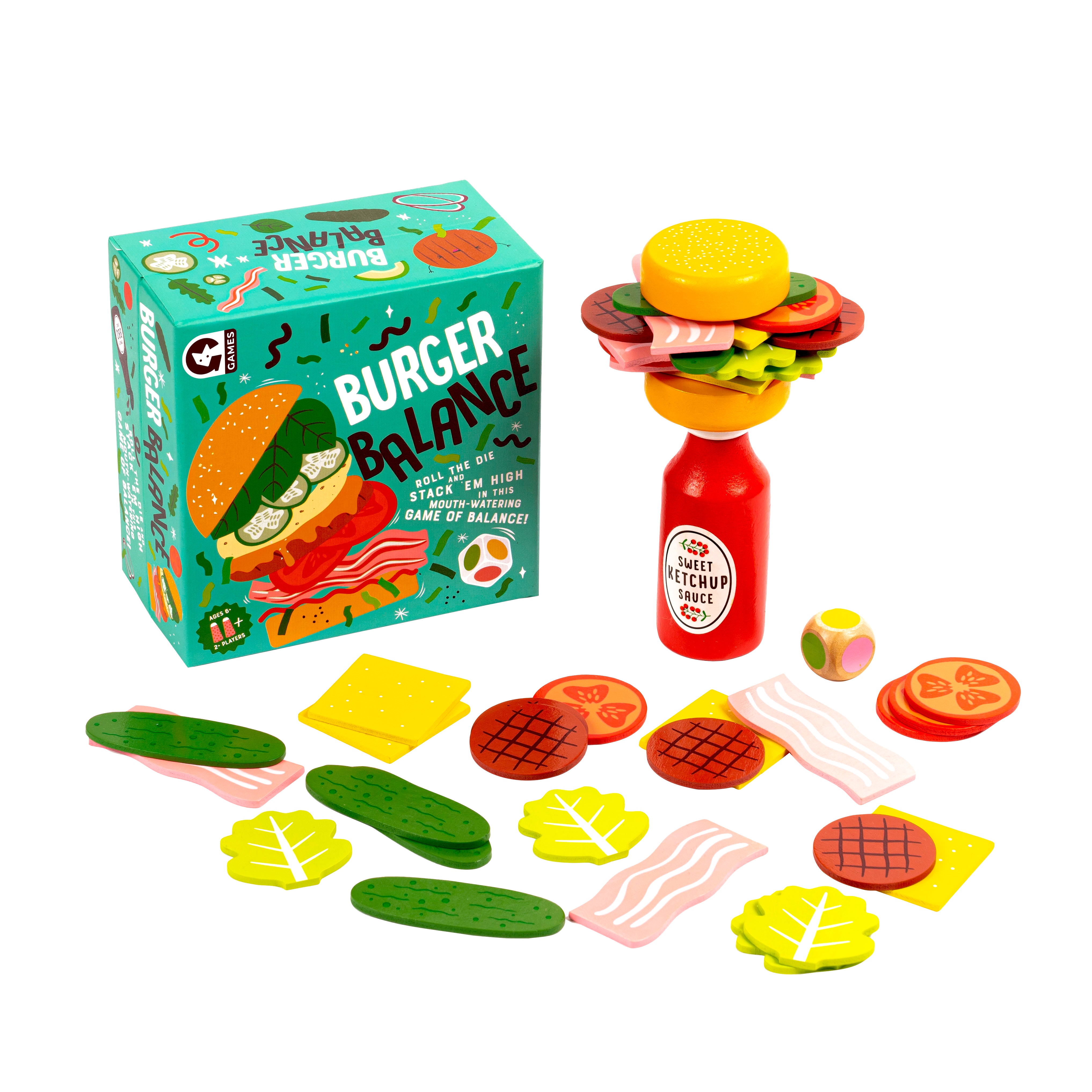 Burger Balance Family Game