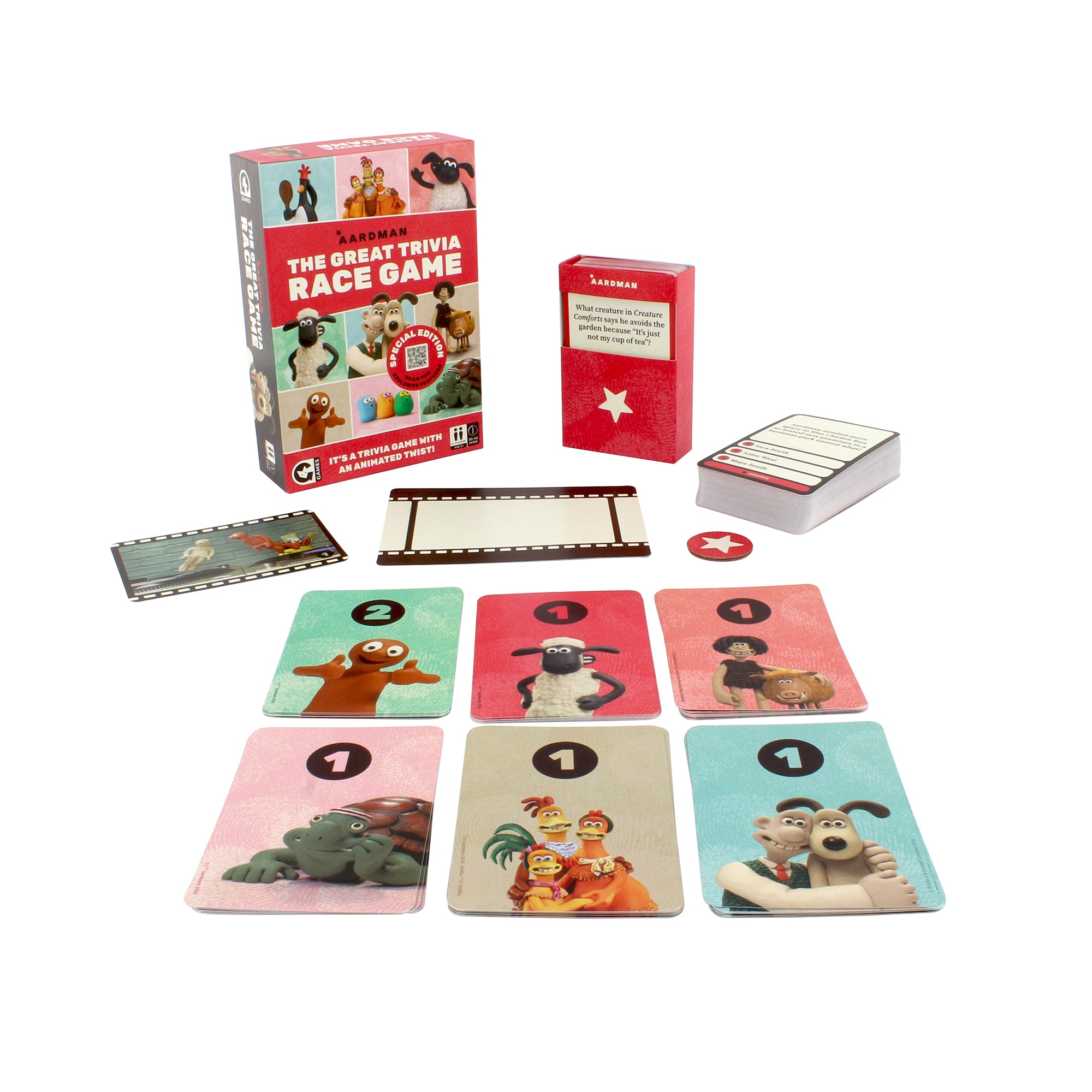 Aardman: The Great Trivia Race Game