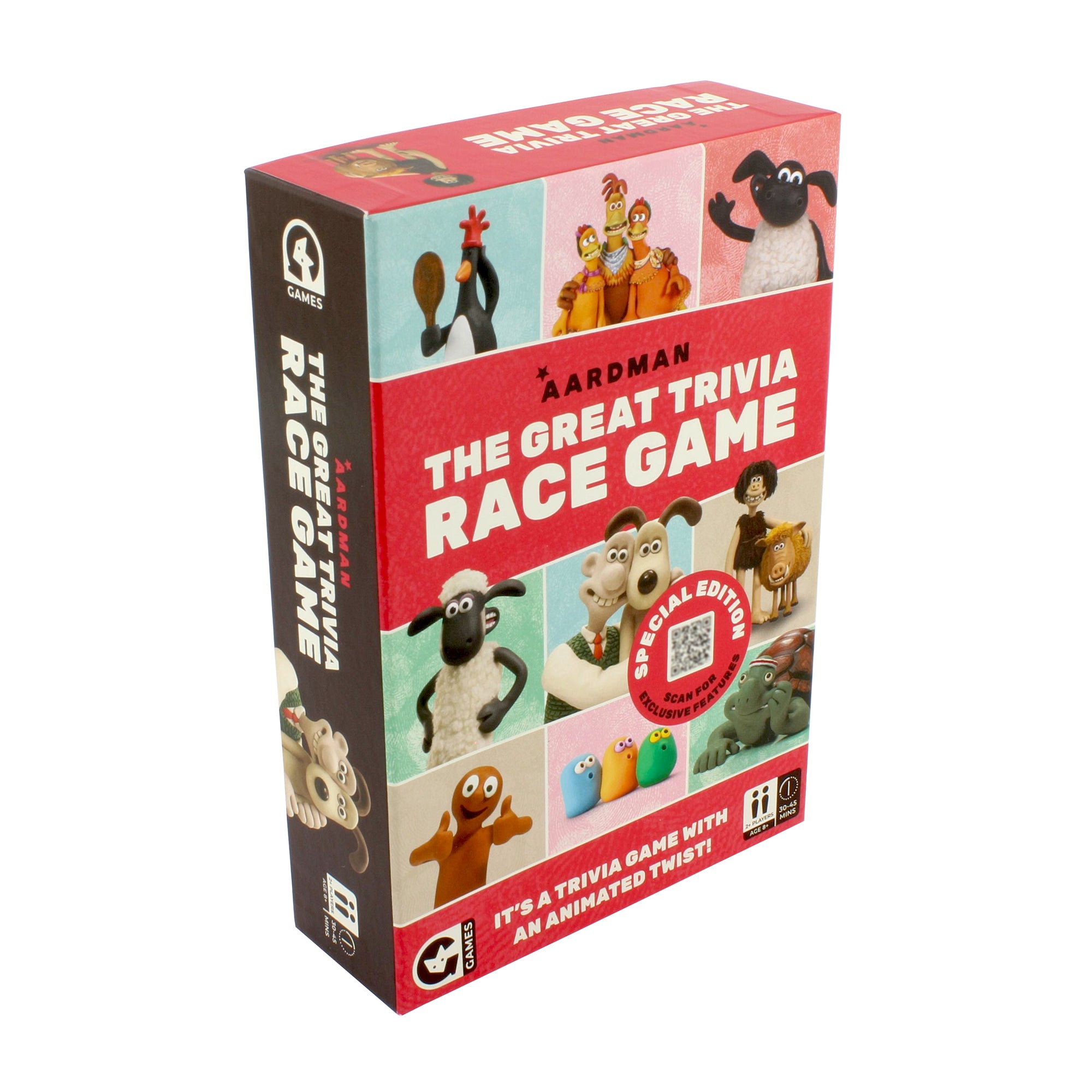 Aardman: The Great Trivia Race Game