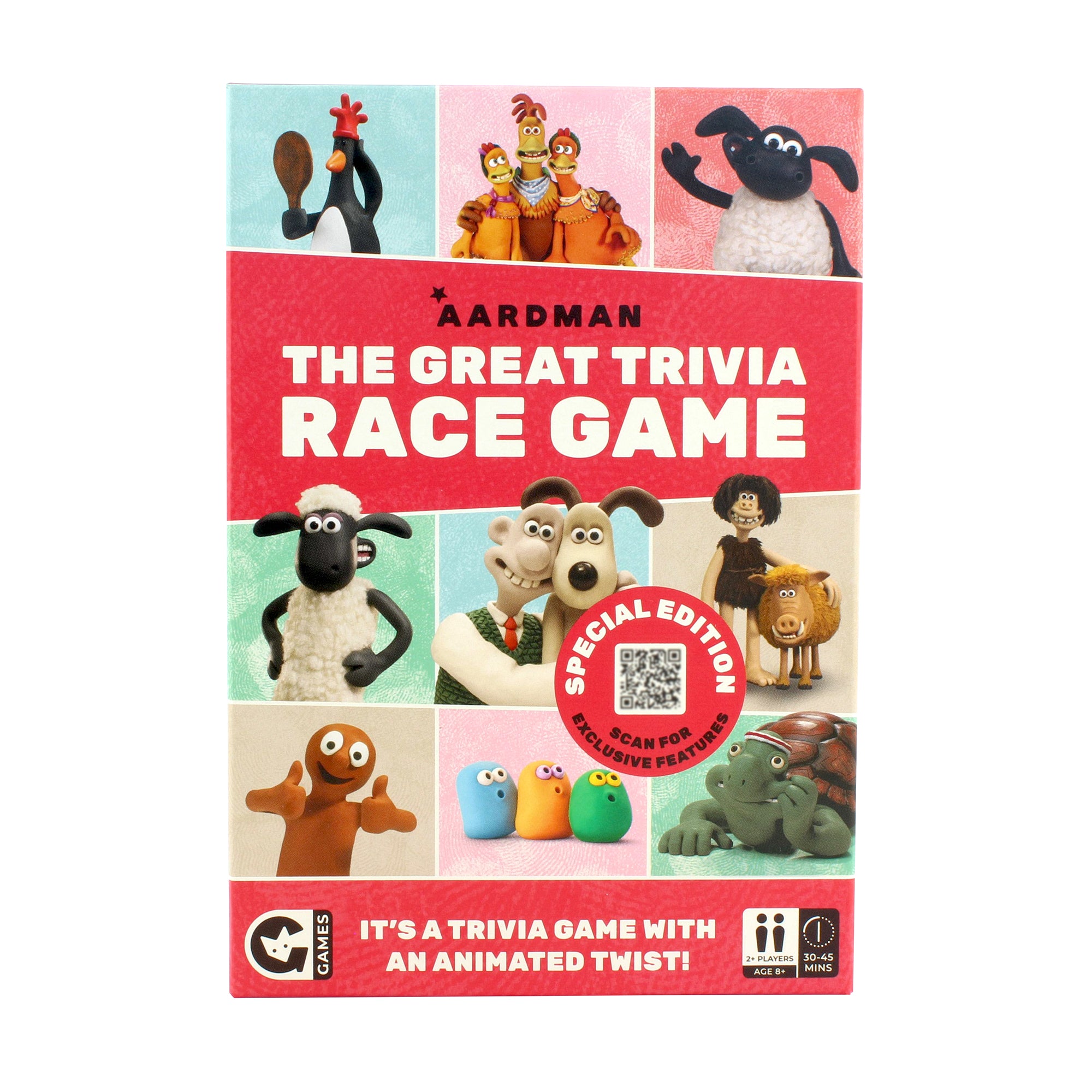 Aardman: The Great Trivia Race Game
