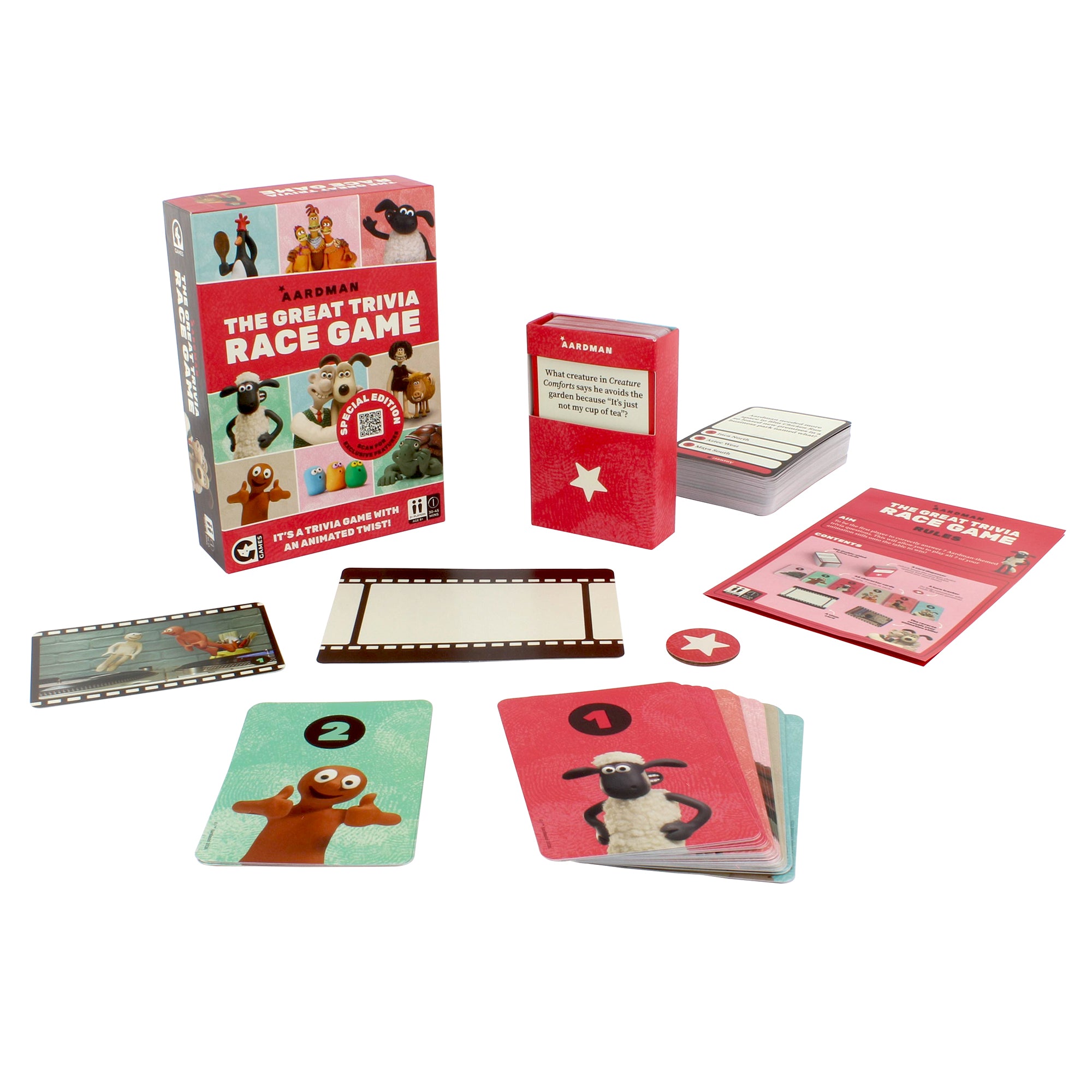 Aardman: The Great Trivia Race Game