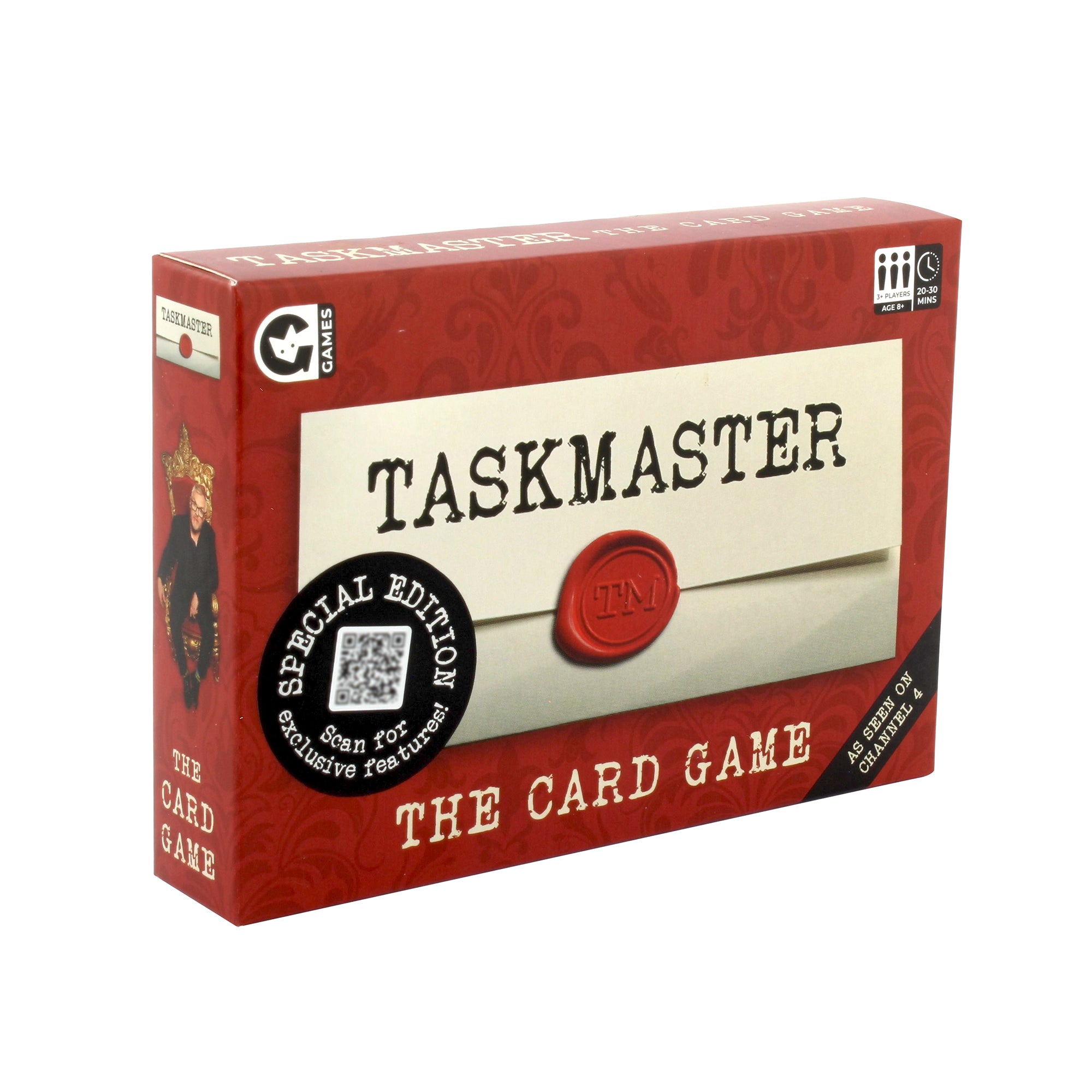 Fox Taskmaster Taskmaster The Card Game | Great Family Fun | Ginger Fox