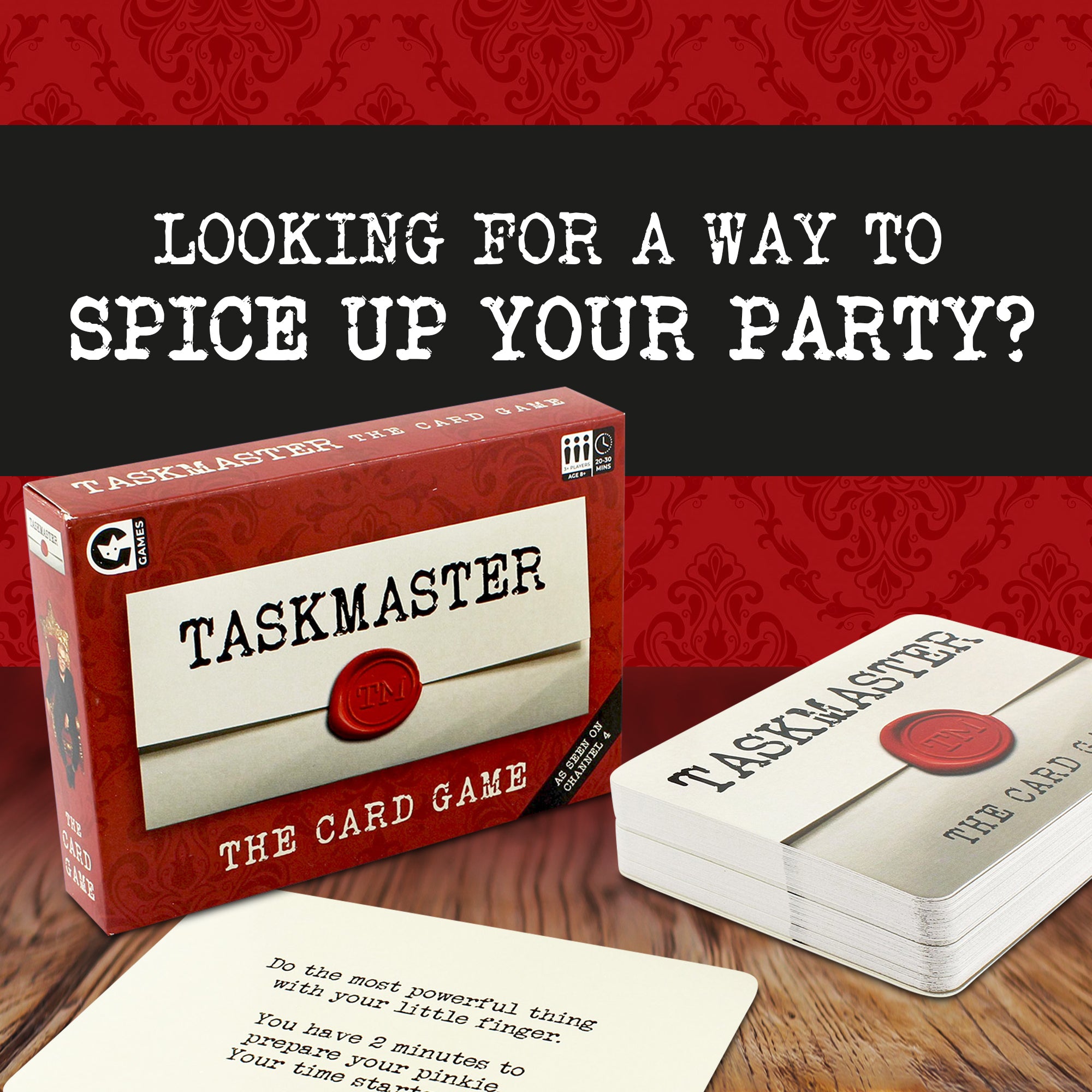 Taskmaster Special Edition Card Game