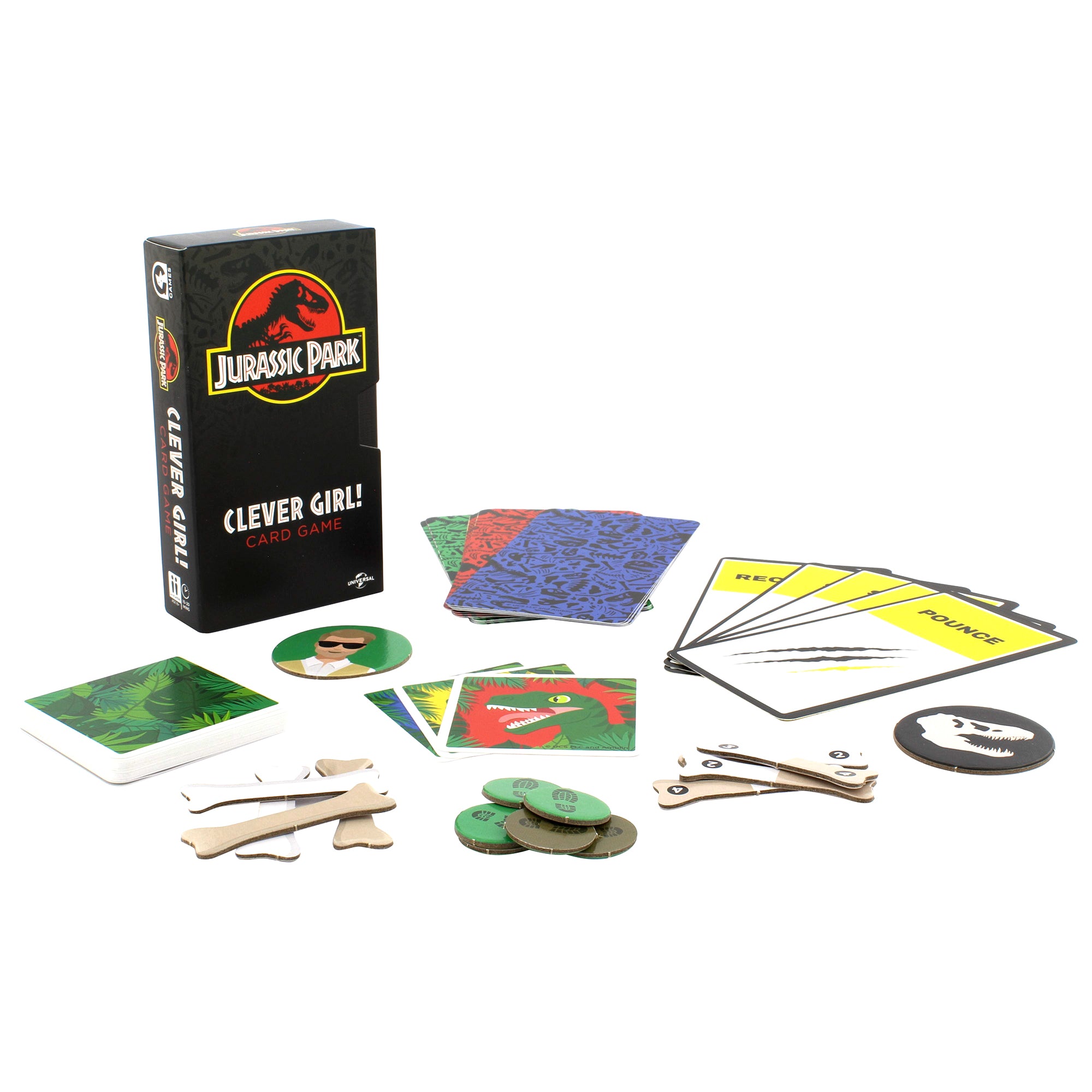 Jurassic Park Clever Girl Card Game