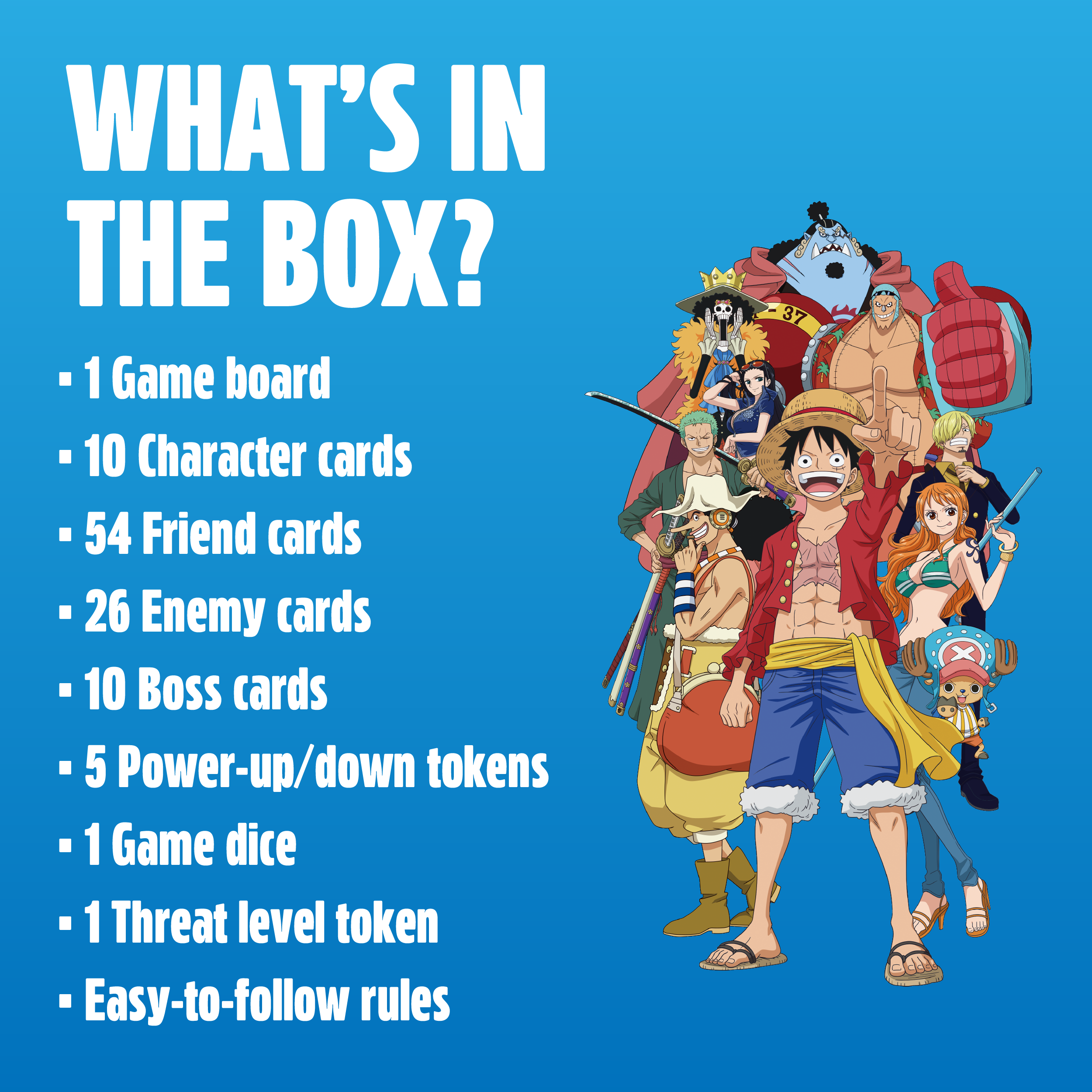 One Piece Nakama: Friends and Enemies Board Game