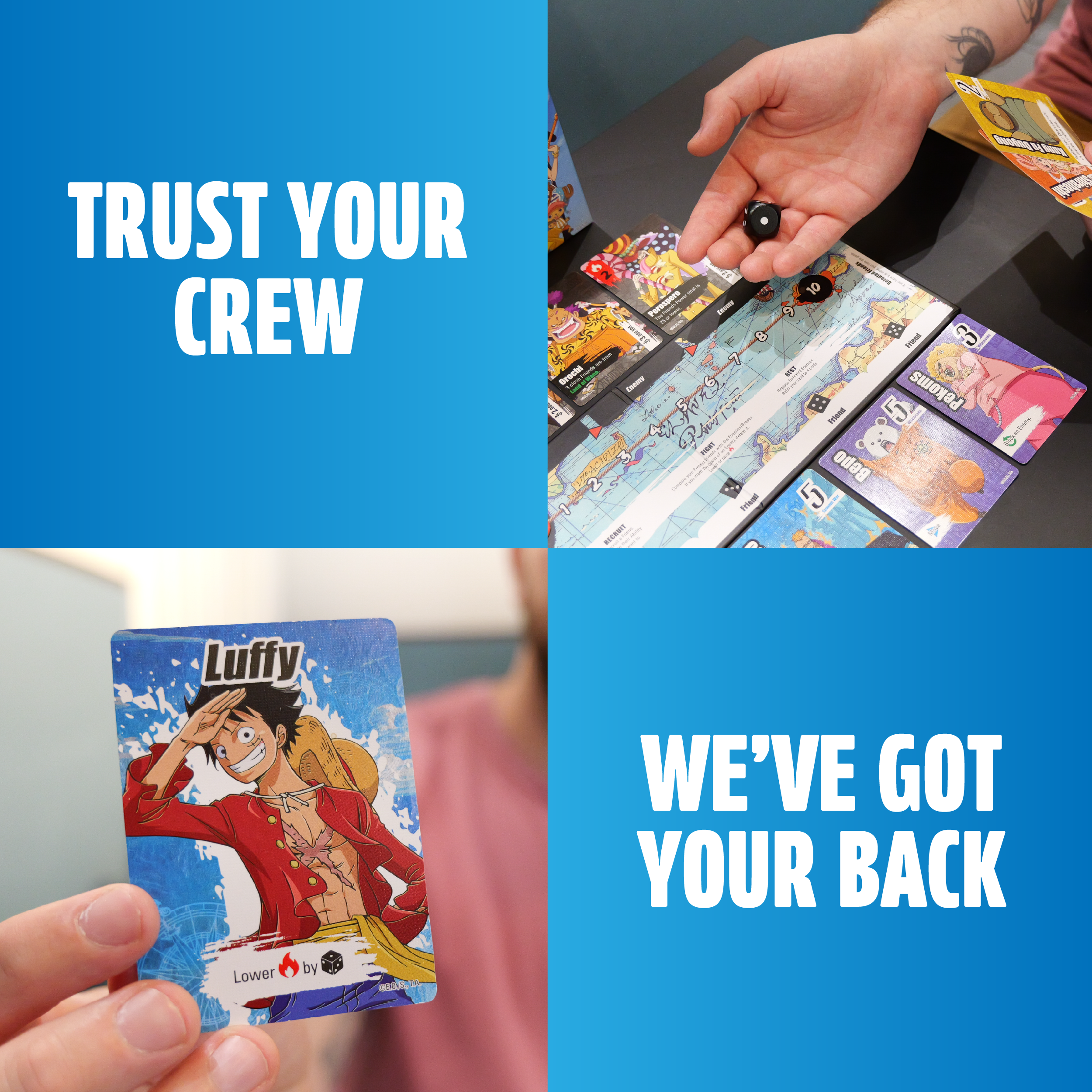 One Piece Nakama: Friends and Enemies Board Game