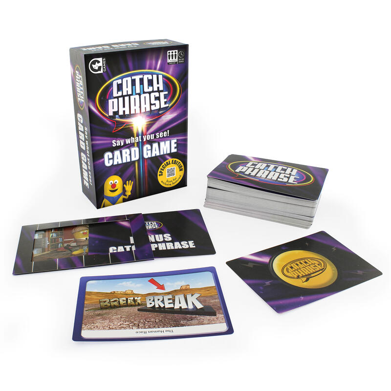 Catch phrase say what you see special edition card game box with contents