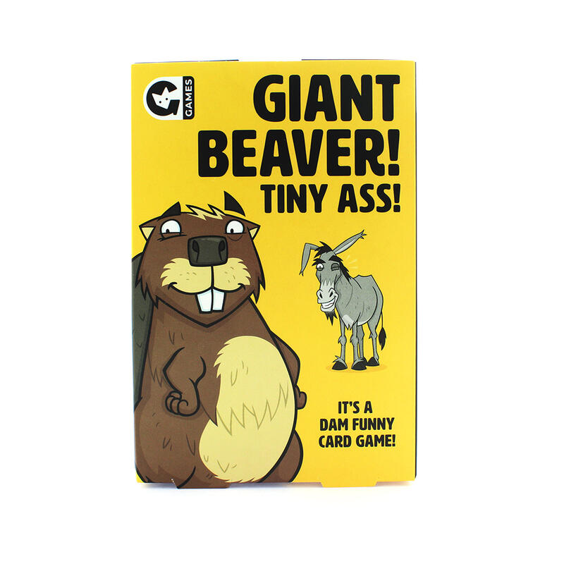 Giant Beaver TinyAss Box Front on white background