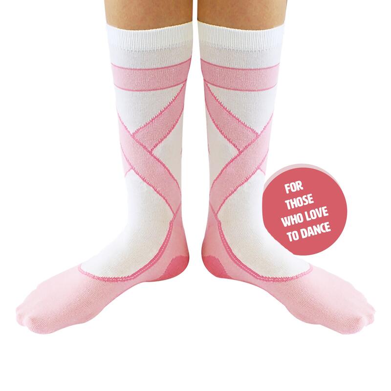 Novelty Ballerina Socks Cute and Fun Gift Ginger Fox