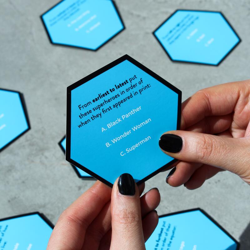 Best Guess Family Card Game Travel-Sized Fun Ginger Fox