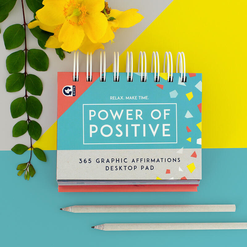 Ginger Fox Positive affirmations pad Flat Top View