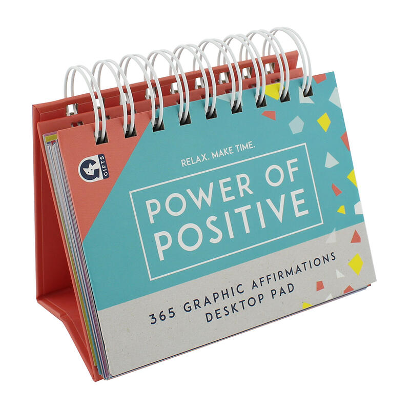 Ginger Fox Positive affirmations pad Angled Front View